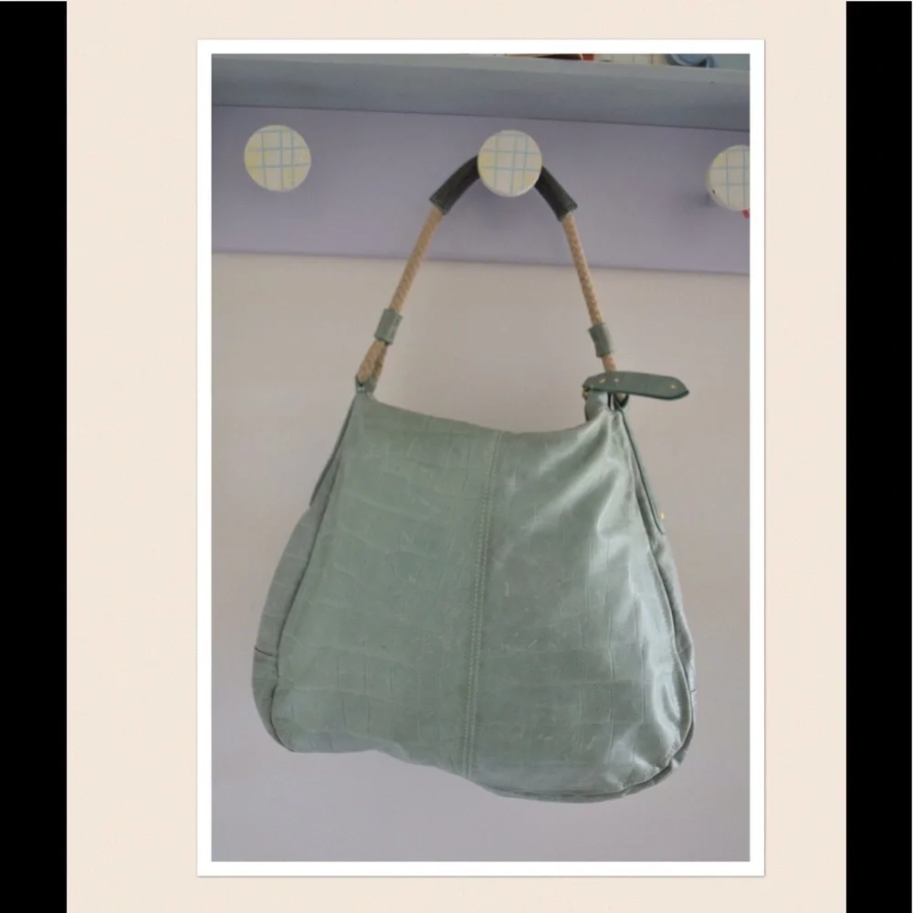 Sigrid Olsen leather hobo bag
